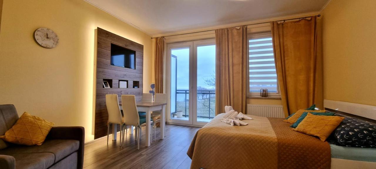 Apartament "Zloty Relaks" Tuz Przy Plazy Z Balkonem Z Widokiem Na Hel I Hamakami Пуцк Екстериор снимка